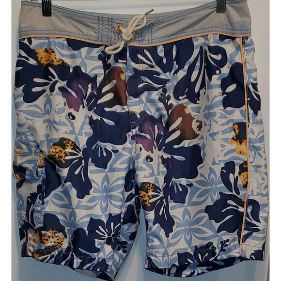 Tommy Bahama Relax Men's Floral Swim Board Shorts Size 34 - Picture 1 of 8
